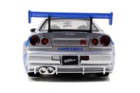 Rychle a zběsile auto 2002 Nissan Skyline 1:24